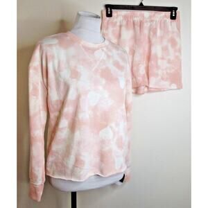 Grayson Threads Womens SLEEPWEAR 2 Piece SHORTS SET - Size MEDIUM - Pink NWT